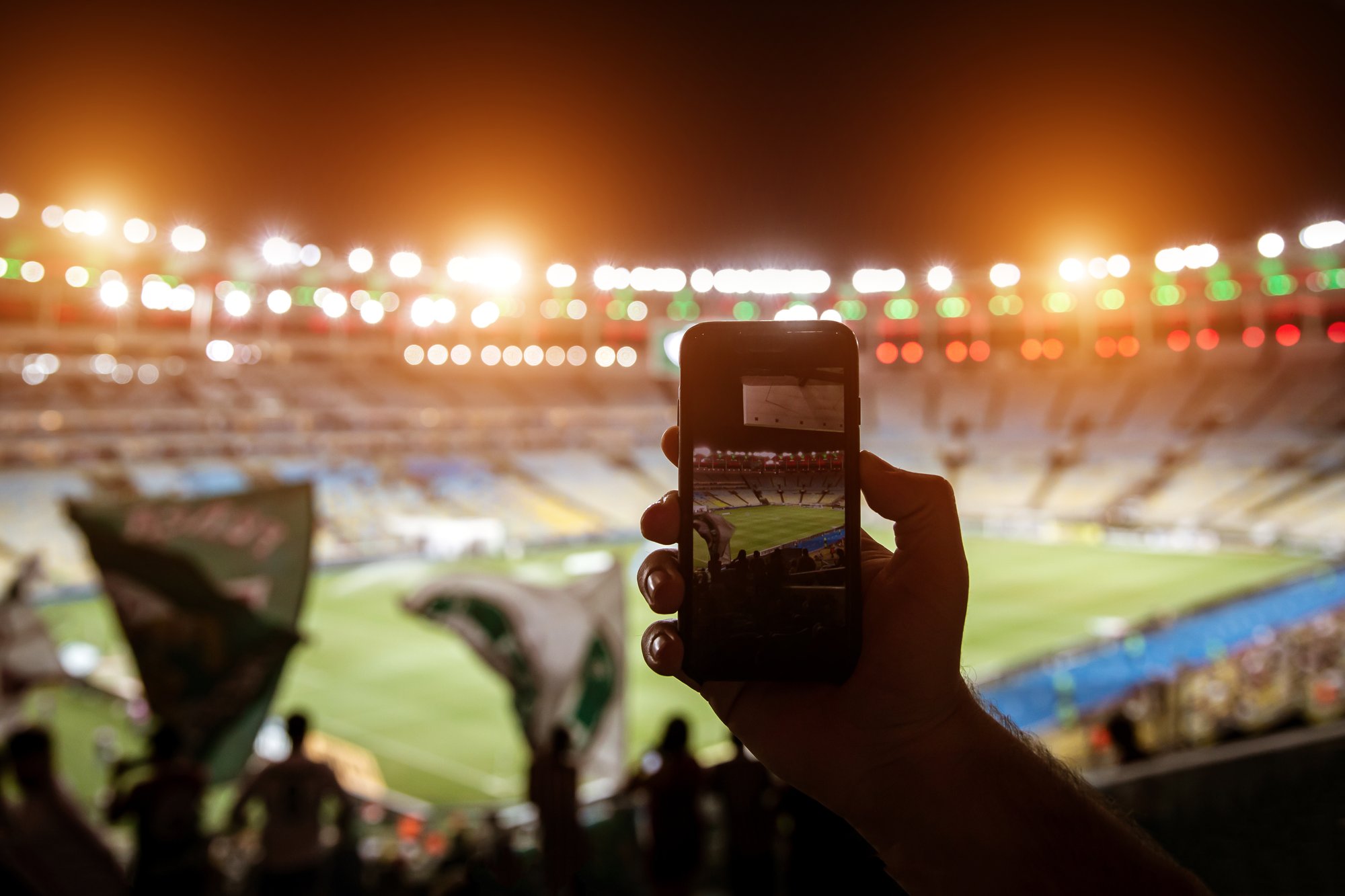 stadium cell phone stadium cell phone