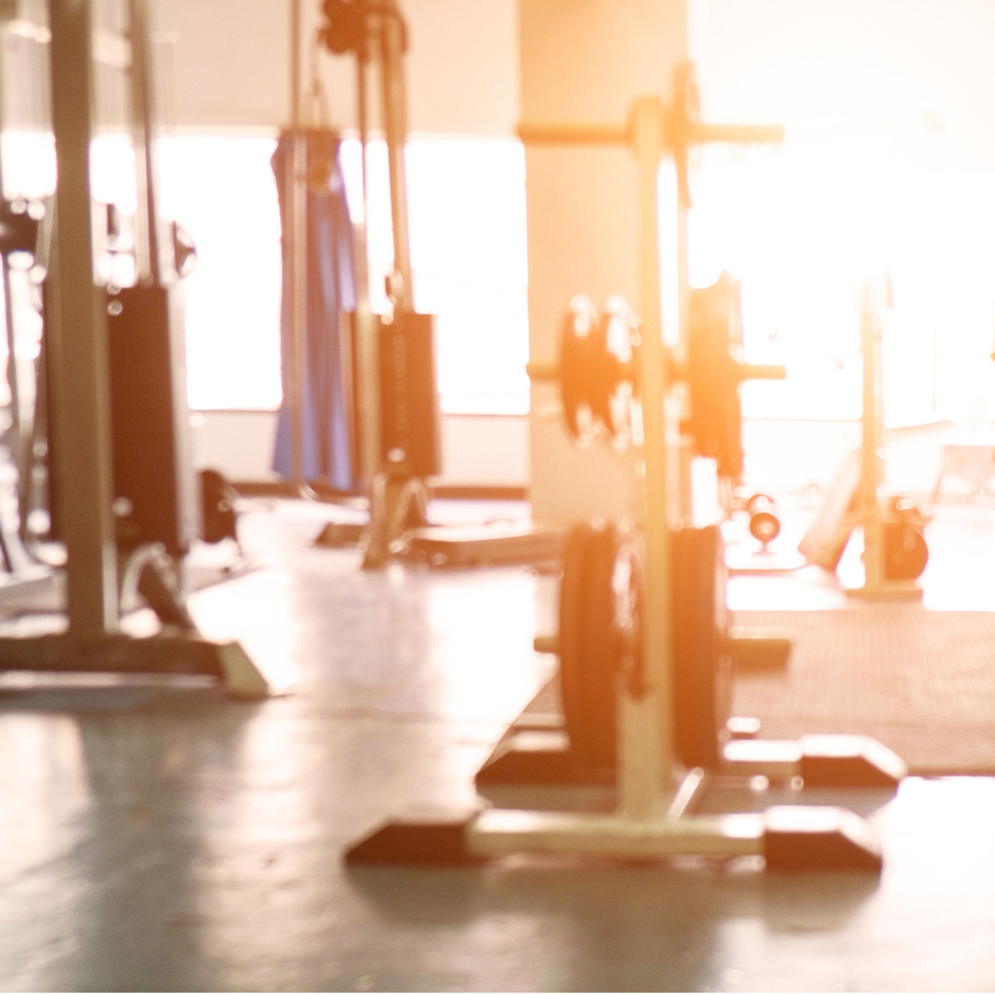 blurred gym equipment blurred gym equipment