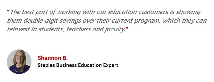 Staples Quote