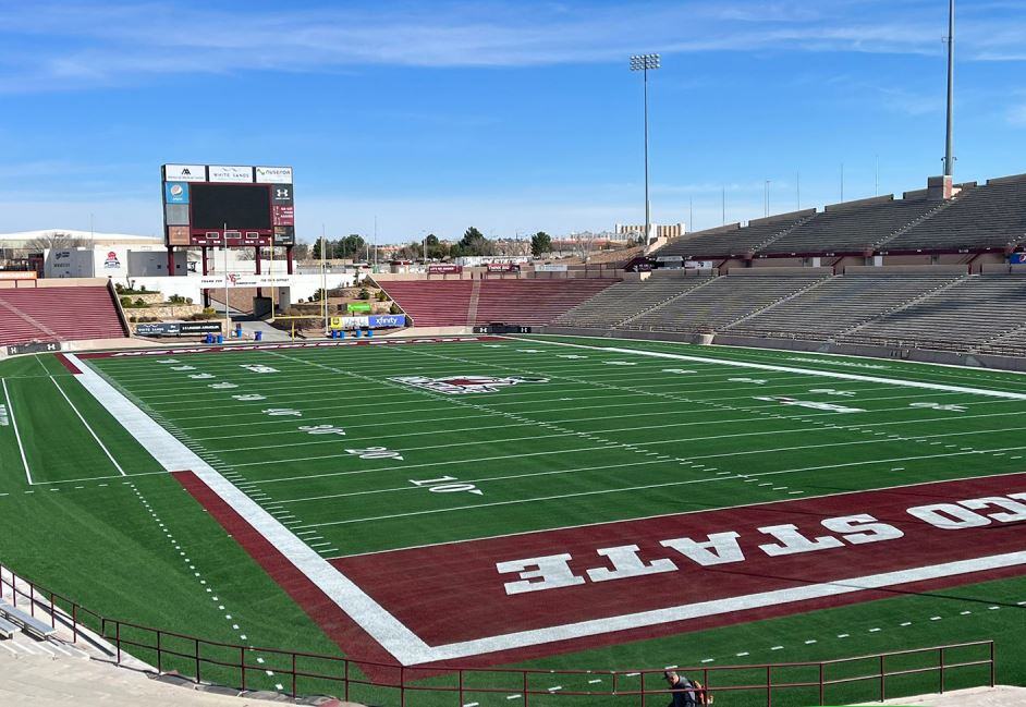 NMSU coolplay fieldturf NMSU coolplay fieldturf