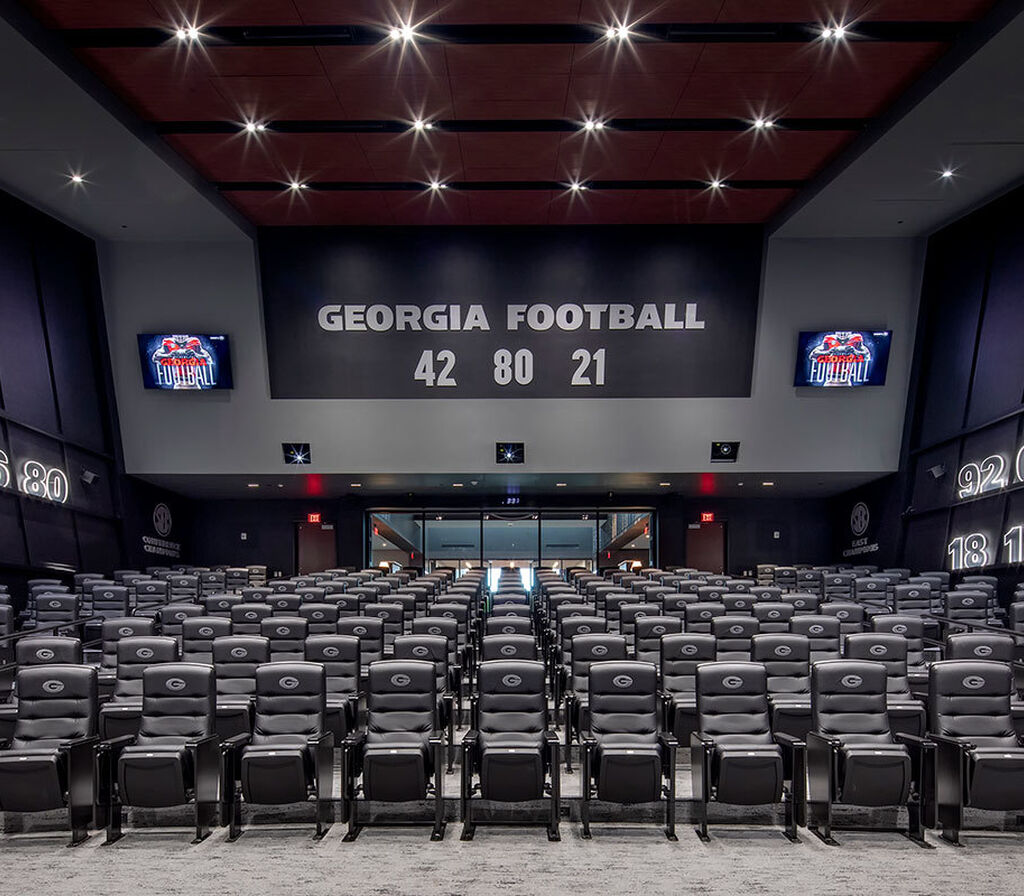 UGA film room